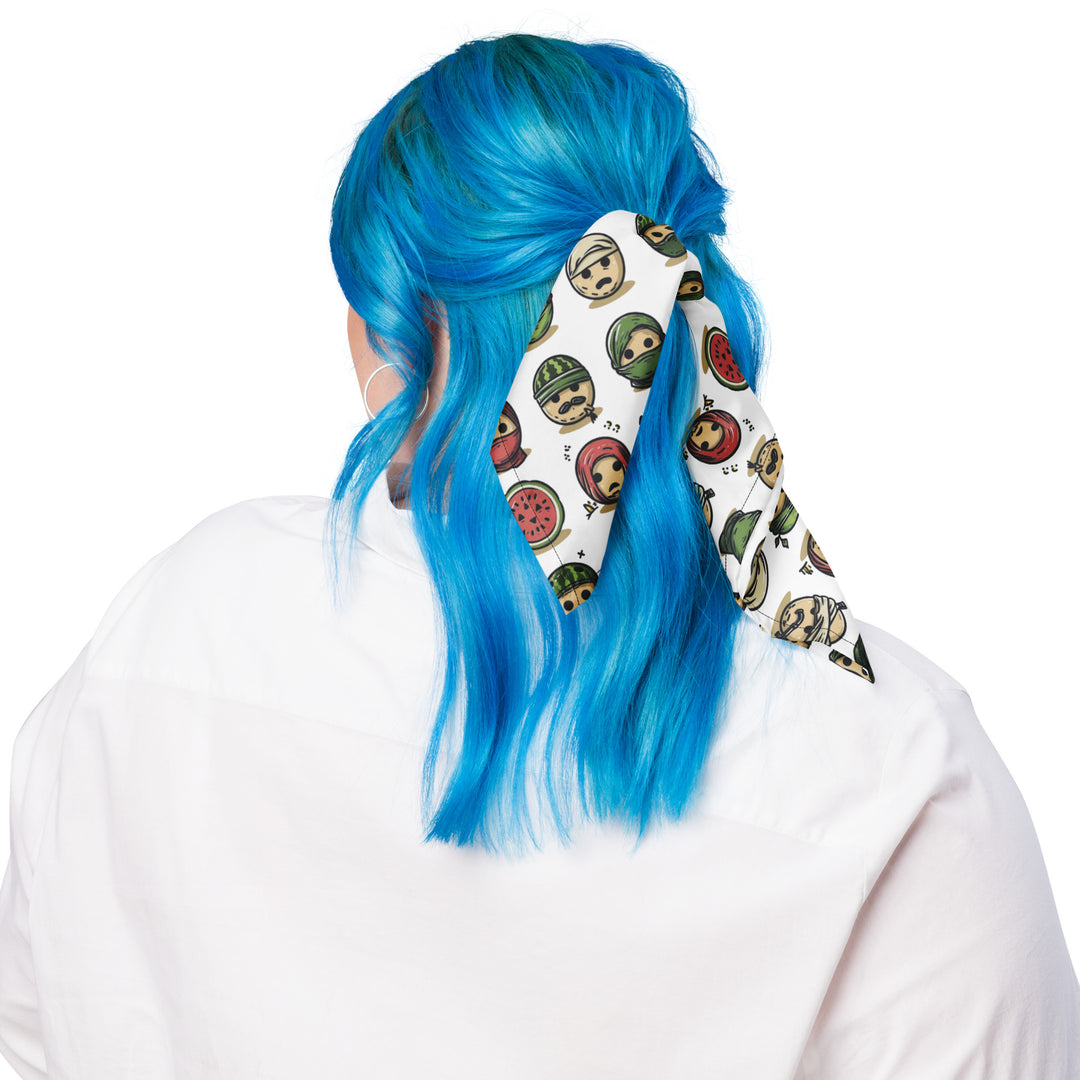 All-over print bandana | Palestine Emoji