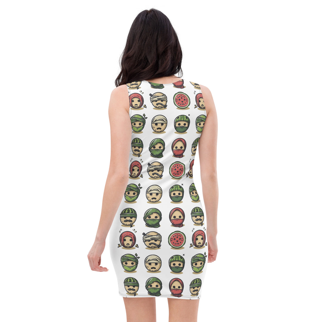 Bodycon dress | Palestine Emoji