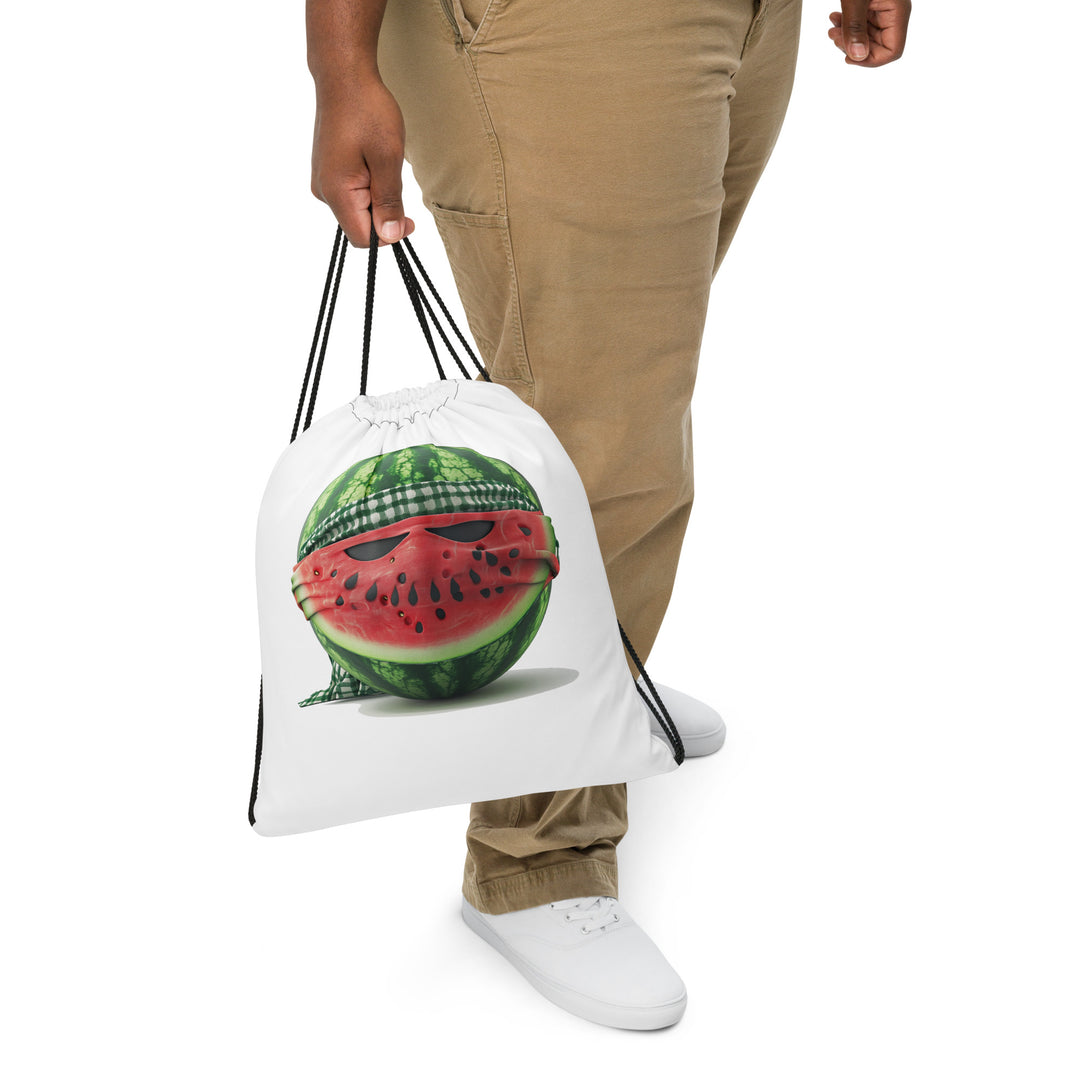 Drawstring bag | Palestine Watermelon Fighter