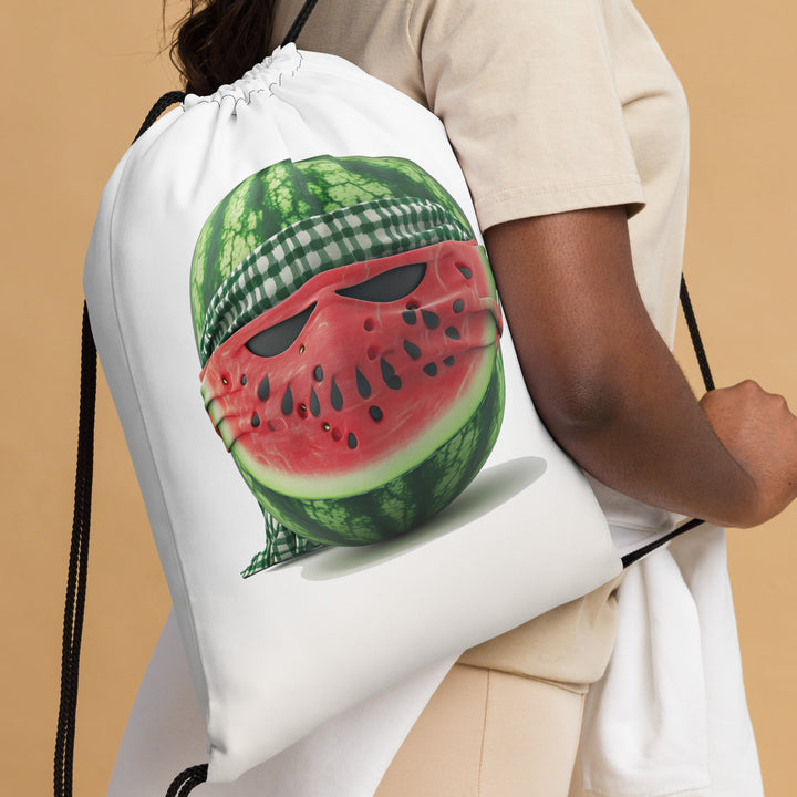 Drawstring bag | Palestine Watermelon Fighter