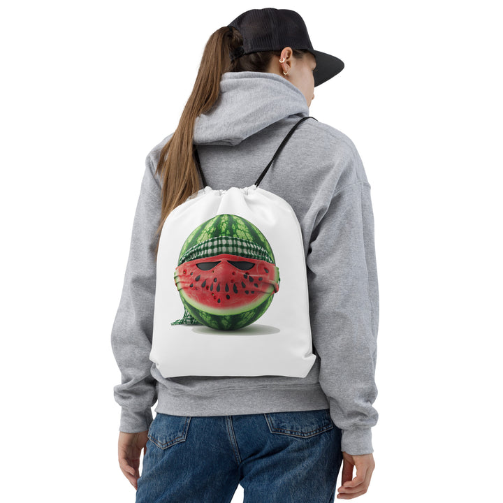 Drawstring bag | Palestine Watermelon Fighter