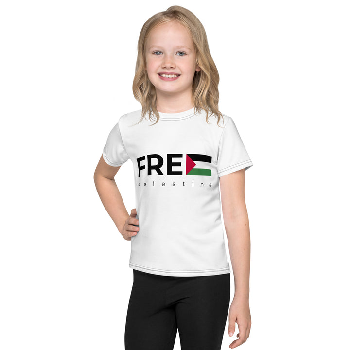 Kids crew neck t-shirt | Free Palestine