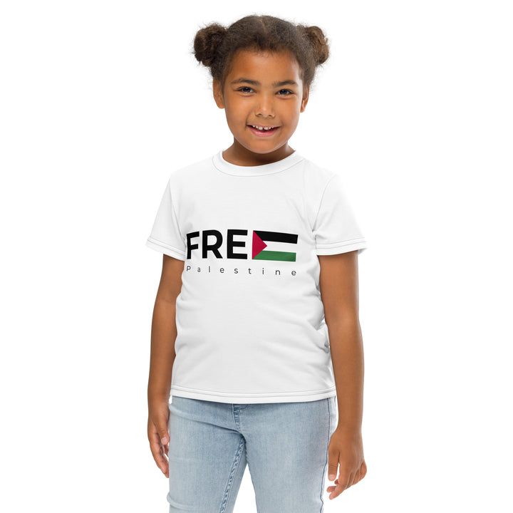 Kids crew neck t-shirt | Free Palestine