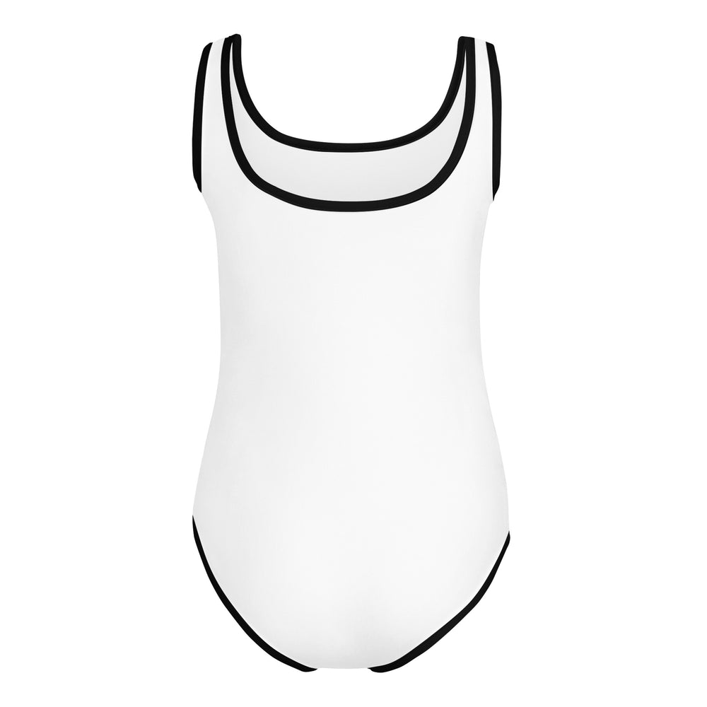 All-Over Print Kids Swimsuit - Palestine Watermelon, Swimsuit White