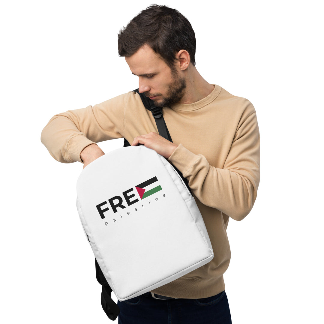 Minimalist Backpack | Free Palestine