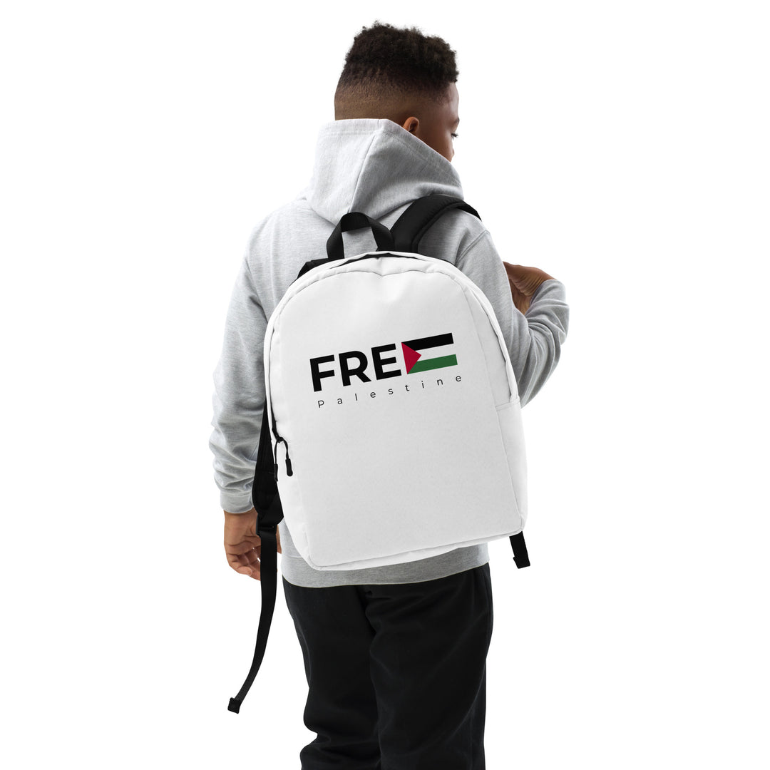 Minimalist Backpack | Free Palestine