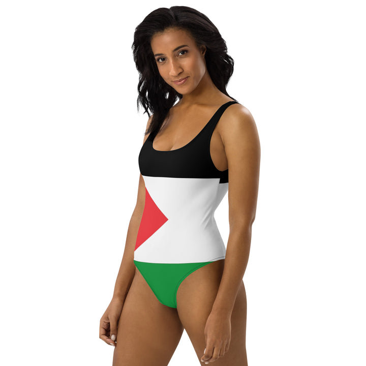 One-Piece Swimsuit | Palestine Flag