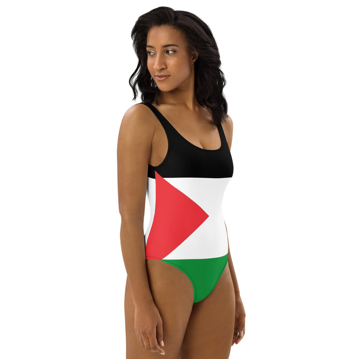 One-Piece Swimsuit | Palestine Flag