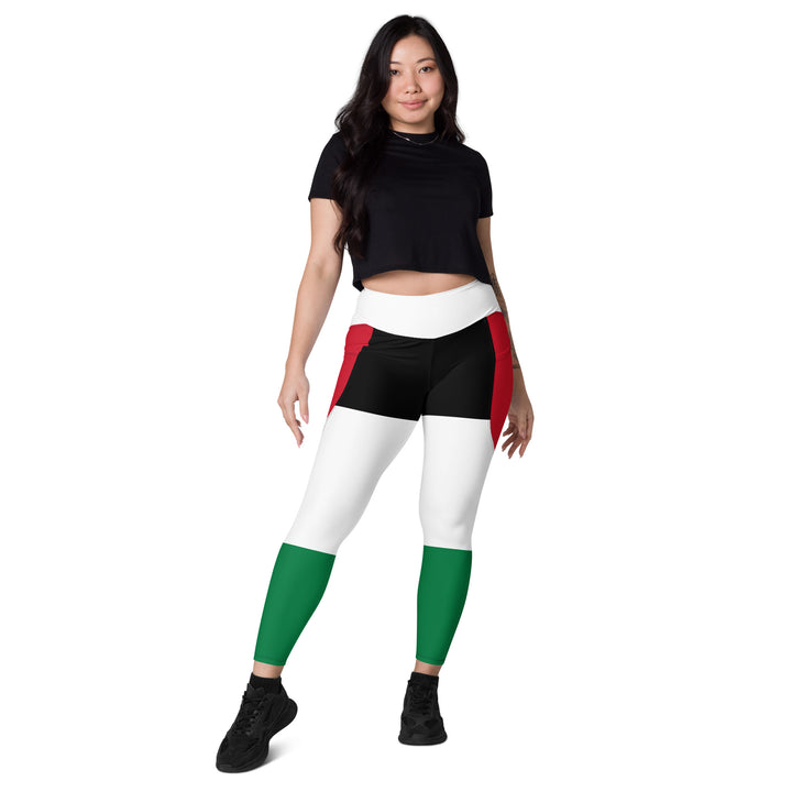 Leggings with pockets | Palestine Flag