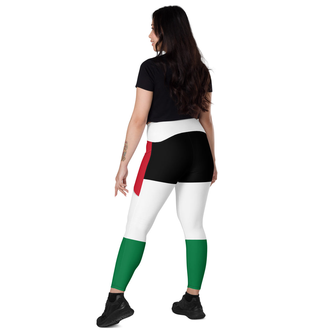 Leggings with pockets | Palestine Flag