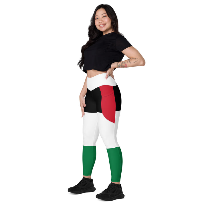 Leggings with pockets | Palestine Flag