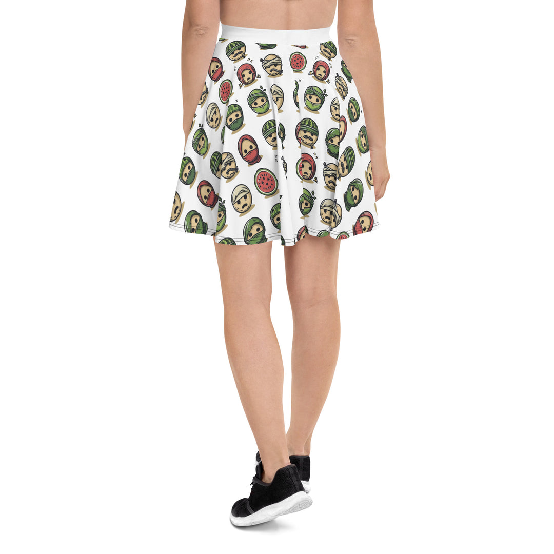 Skater Skirt | Palestine Emoji