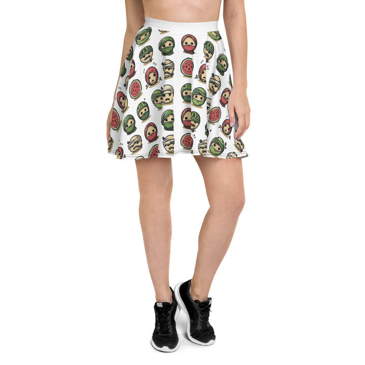 Skater Skirt | Palestine Emoji