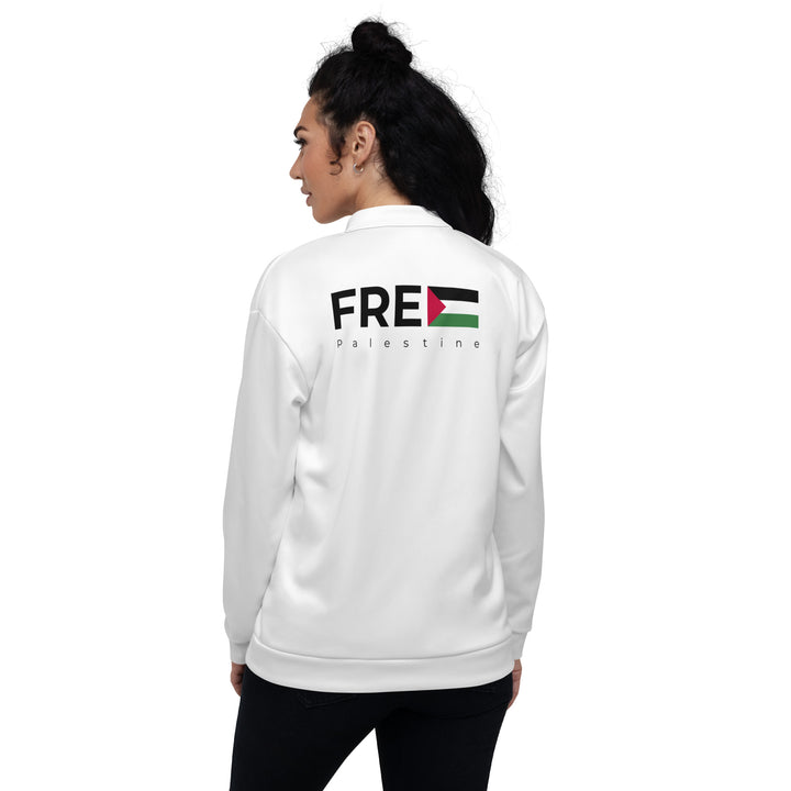 Women Bomber Jacket | Palestine Flag