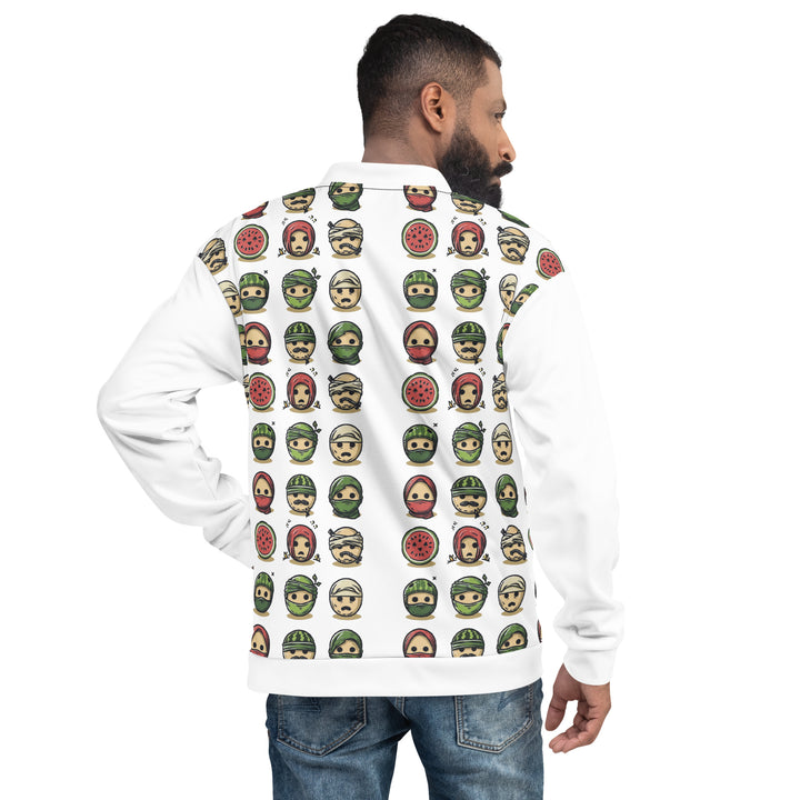 Men Bomber Jacket | Palestine Emoji