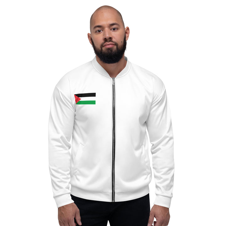 Men Bomber Jacket | Palestine Flag