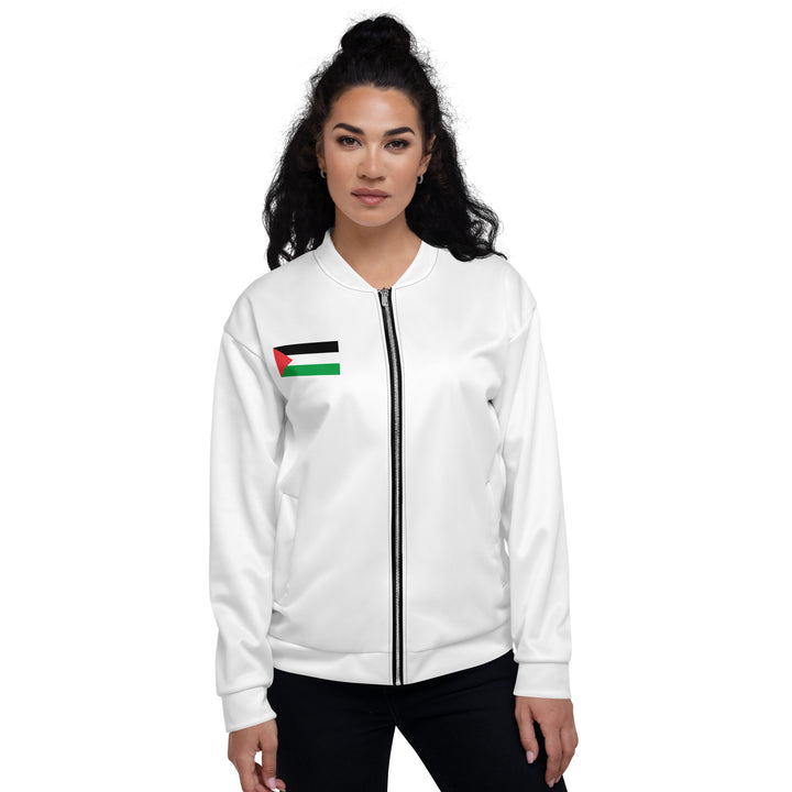 Women Bomber Jacket | Palestine Flag