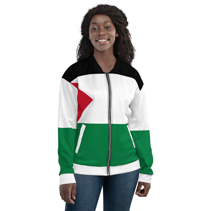 Women Bomber Jacket | Palestine Flag