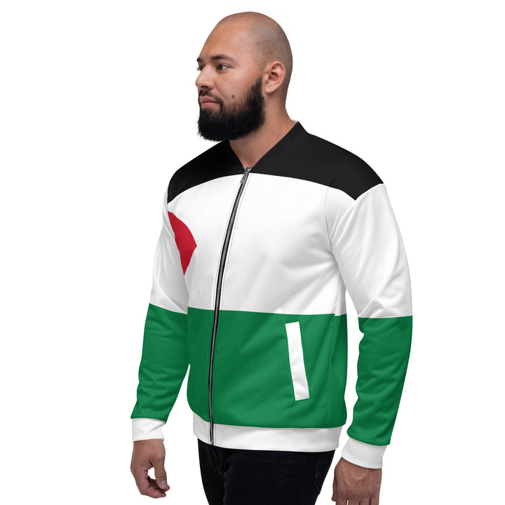 Men Bomber Jacket | Palestine Flag