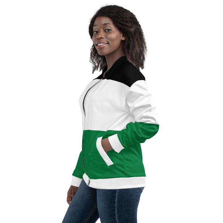 Women Bomber Jacket | Palestine Flag