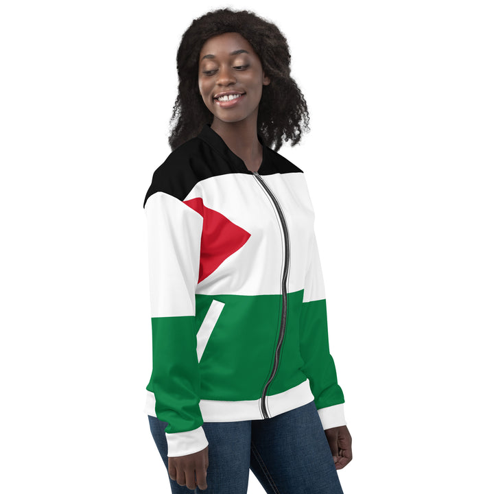 Women Bomber Jacket | Palestine Flag