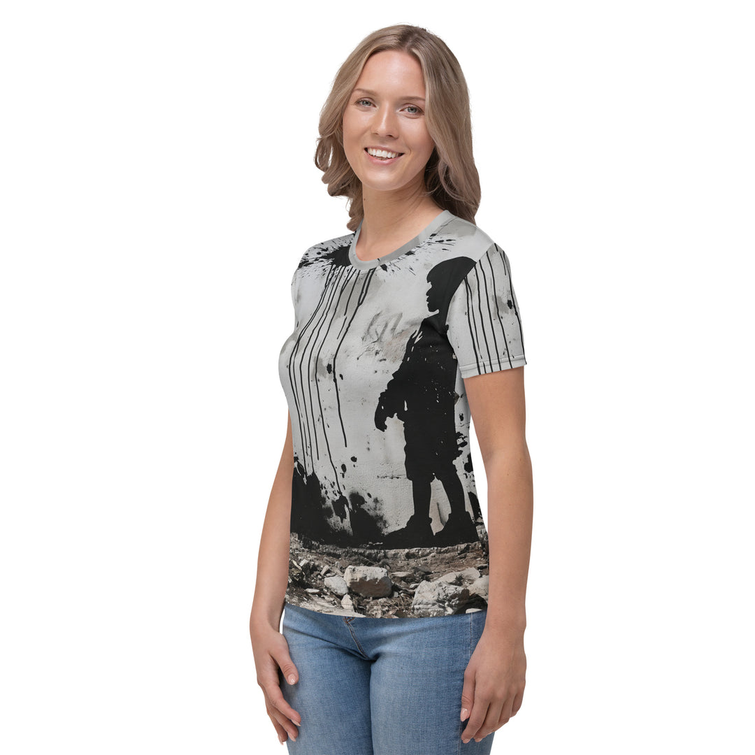 Women's All-Over T-shirt | Palestine Wall