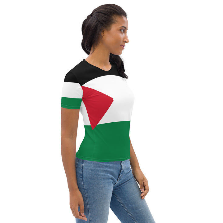 Women's All-Over T-shirt | Palestine Flag