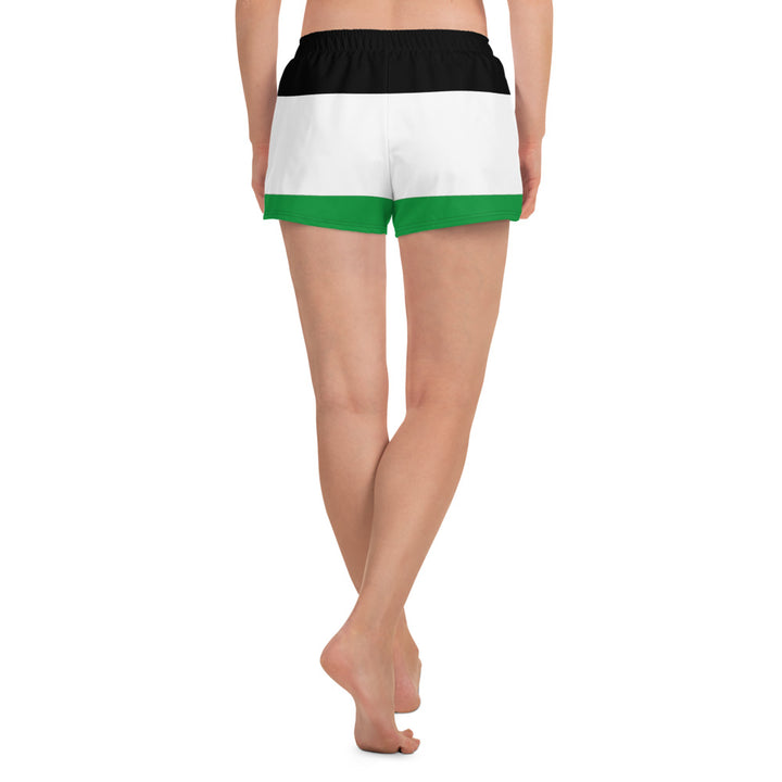 Women’s Recycled Athletic Shorts | Palestine Flag