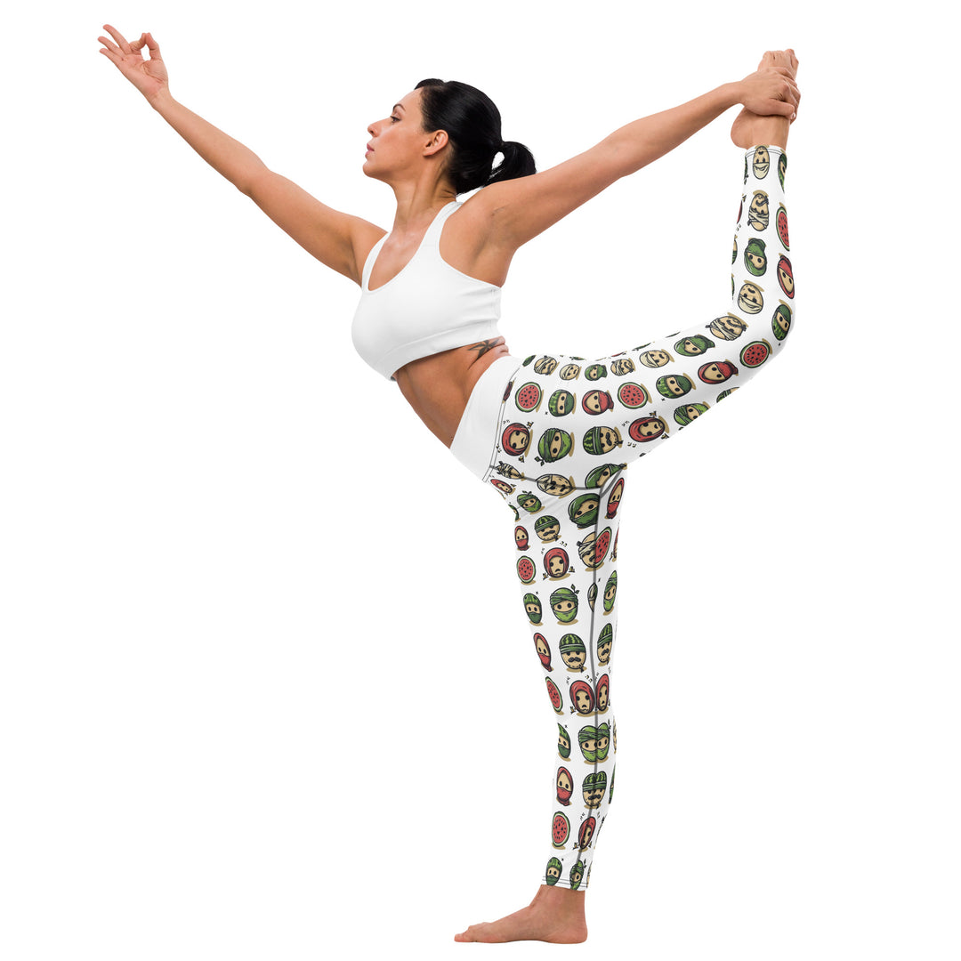 Yoga Leggings | Palestine Emoji