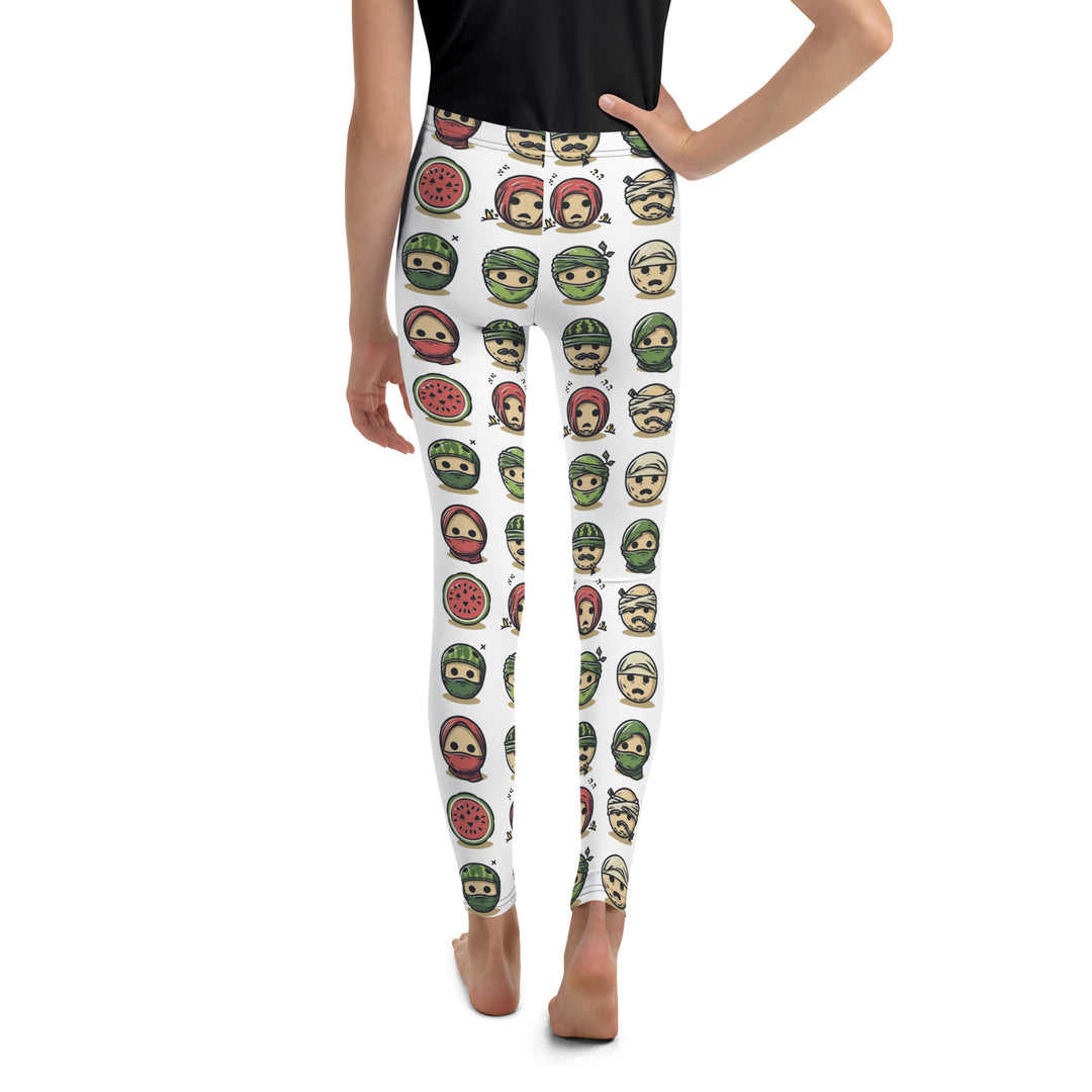 Youth Leggings | Palestine Emoji