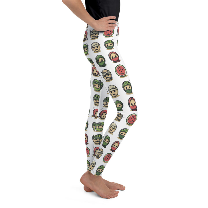 Youth Leggings | Palestine Emoji