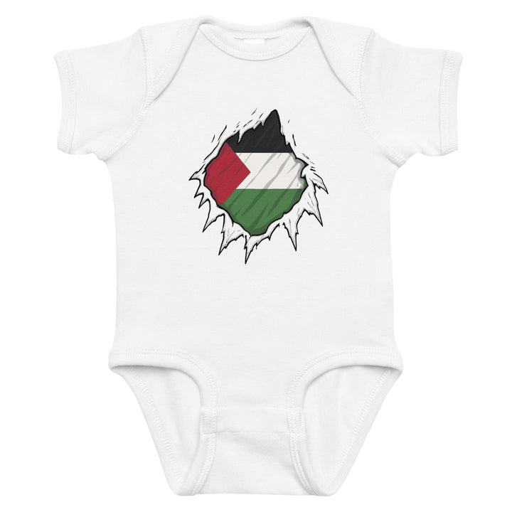 Baby Bodysuit - Palestine Hero, White