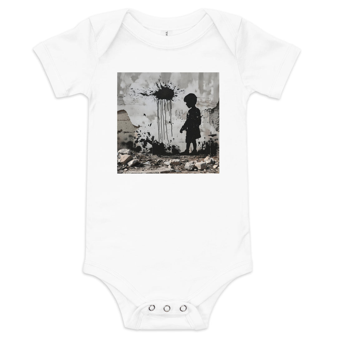 Baby short sleeve one piece | Palestine Wall