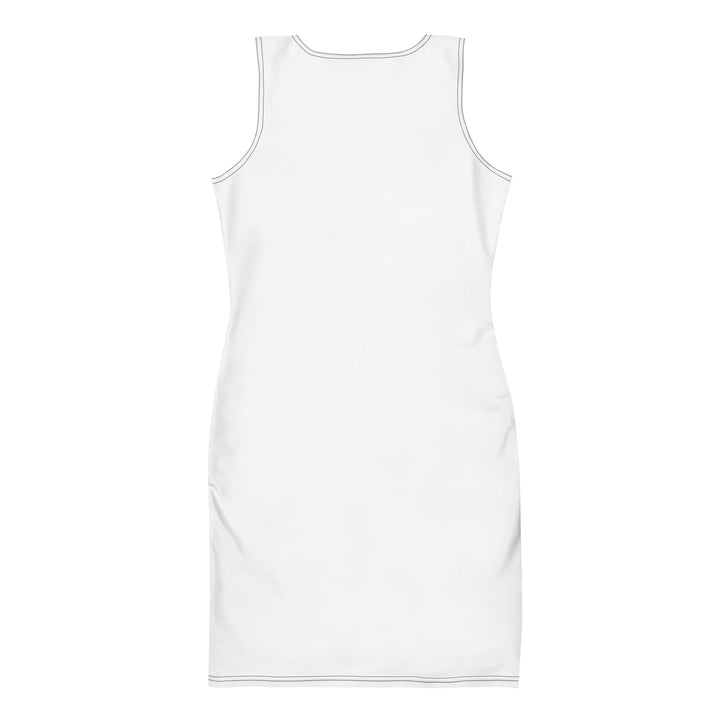 Bodycon dress - Free Palestine, Bodycon Dress White