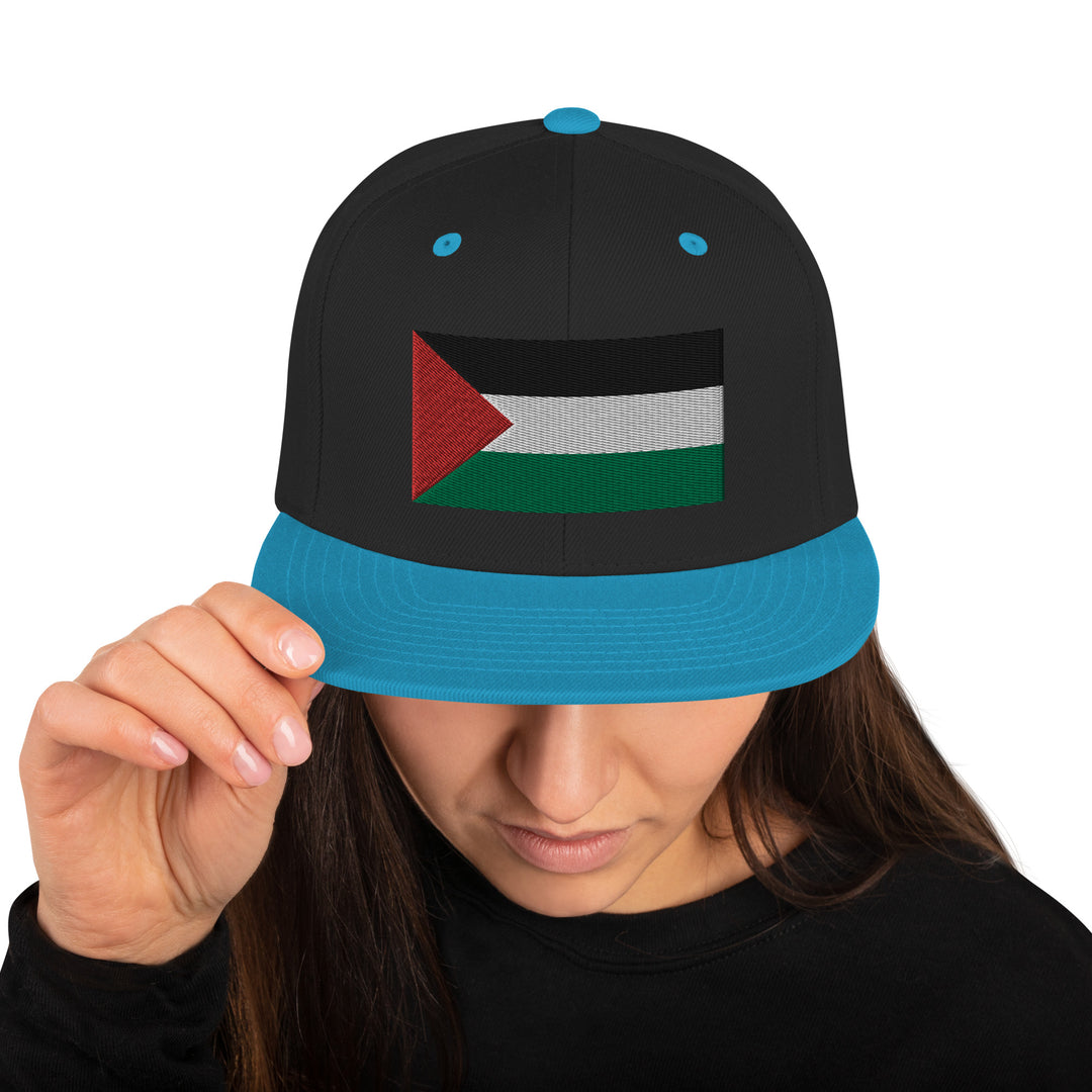 Snapback Hat | Palestine Flag