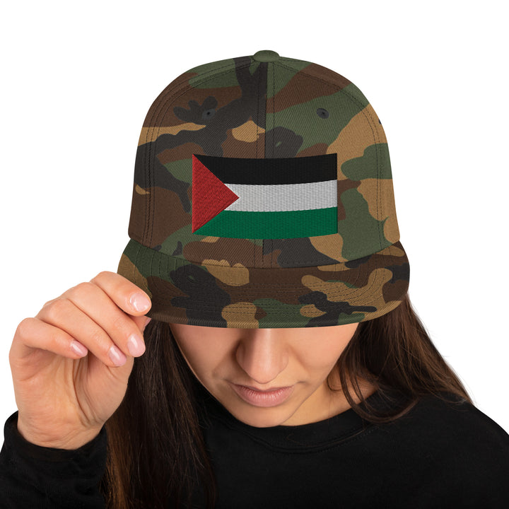 Snapback Hat | Palestine Flag