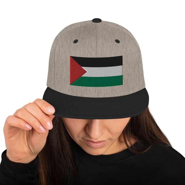 Snapback Hat | Palestine Flag