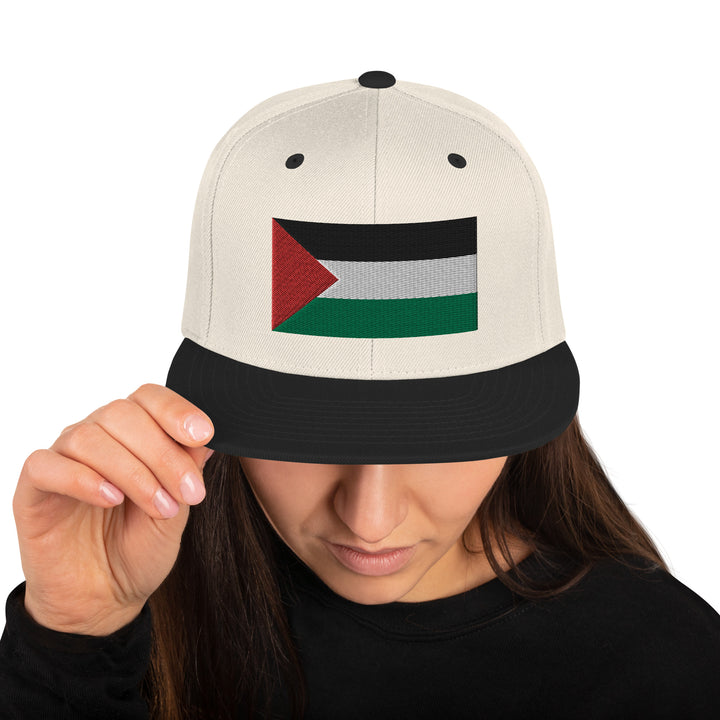 Snapback Hat | Palestine Flag