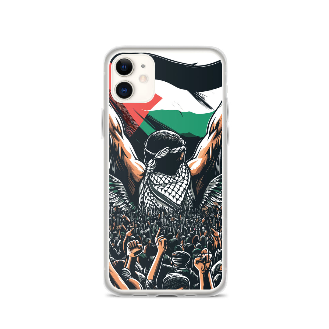 Clear Case for iPhone® - Art by Moh, iPhone iPhone 11 Case On Phone