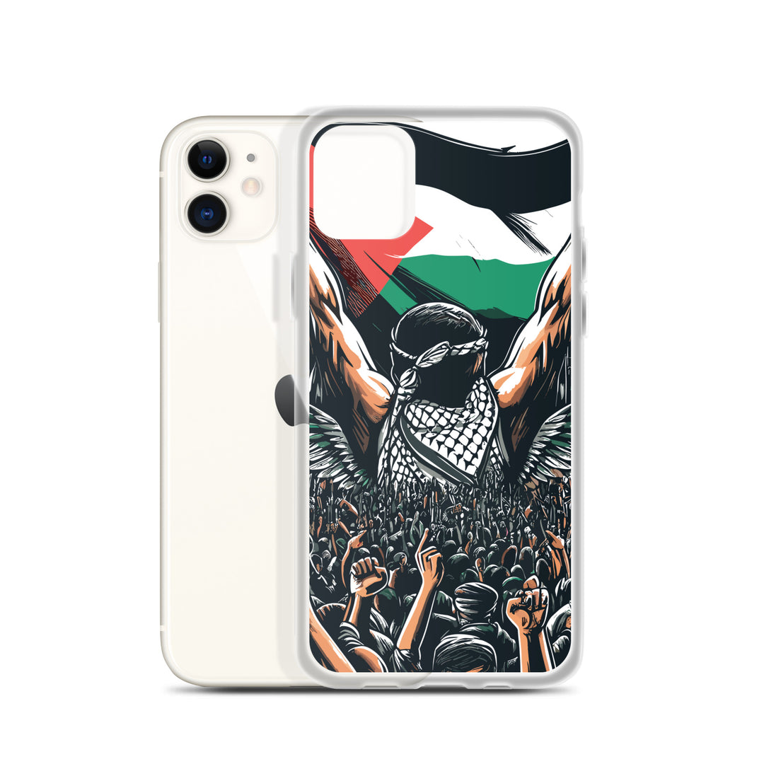 Clear Case for iPhone® - Art by Moh, iPhone iPhone 11 Case With Phone