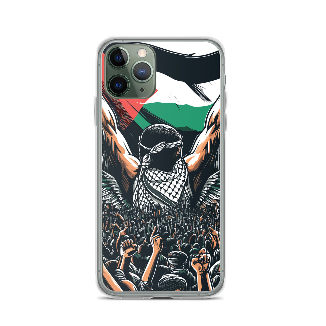 Clear Case for iPhone® - Art by Moh, iPhone iPhone 11 Pro Case On Phone