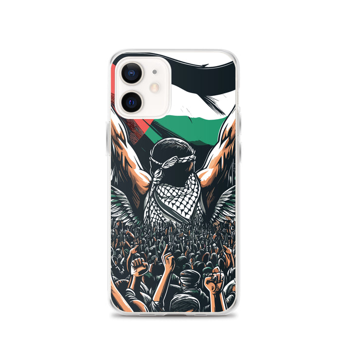 Clear Case for iPhone® - Art by Moh, iPhone iPhone 12 Case On Phone