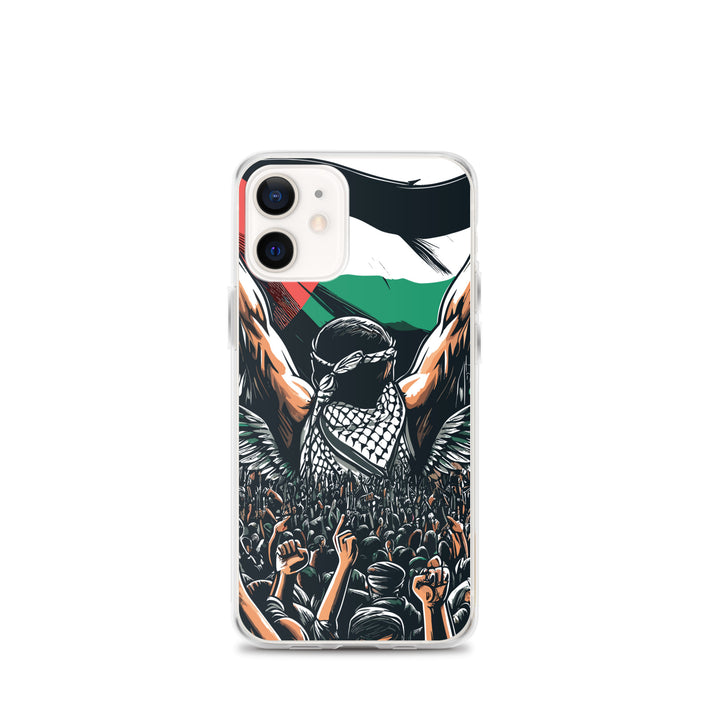Clear Case for iPhone® - Art by Moh, iPhone iPhone 12 Mini Case On Phone