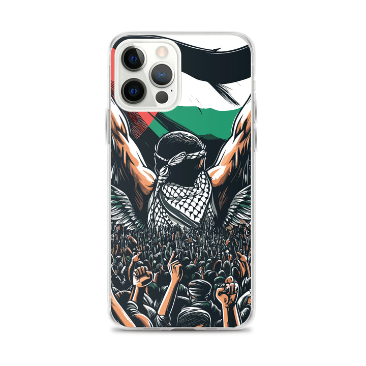 Clear Case for iPhone® - Art by Moh, iPhone iPhone 12 Pro Max Case On Phone