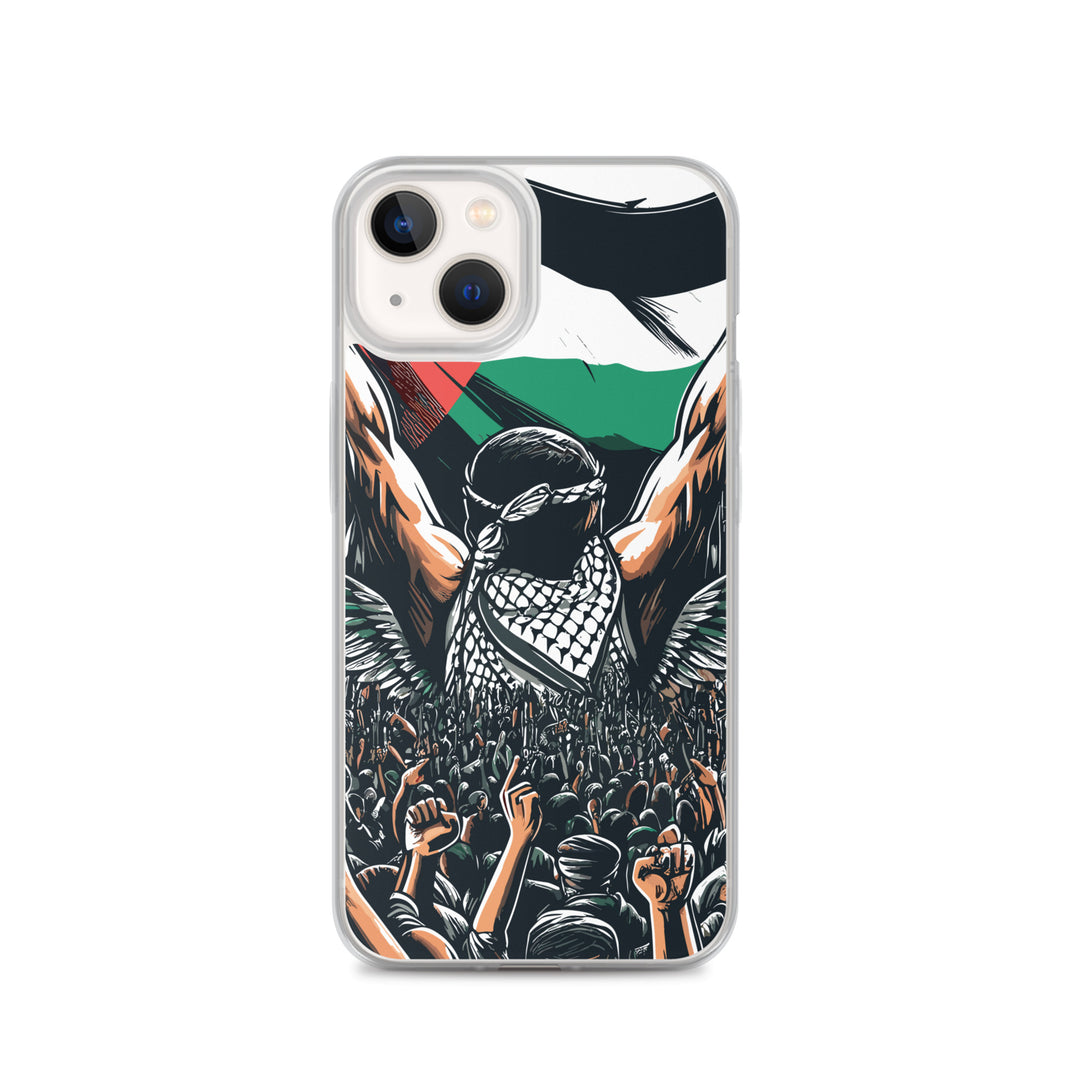 Clear Case for iPhone® - Art by Moh, iPhone iPhone 13 Case On Phone