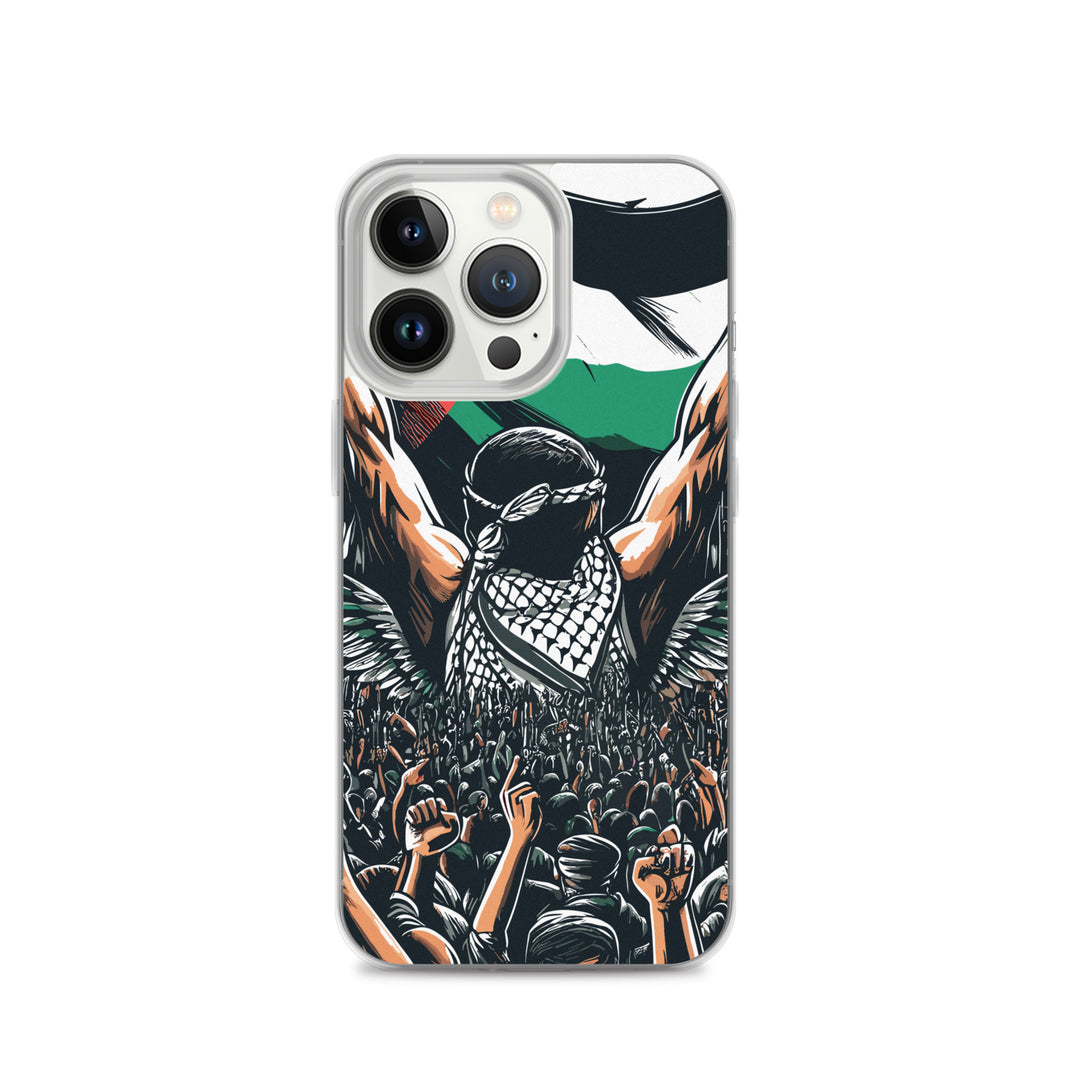 Clear Case for iPhone® - Art by Moh, iPhone iPhone 13 Pro Case On Phone