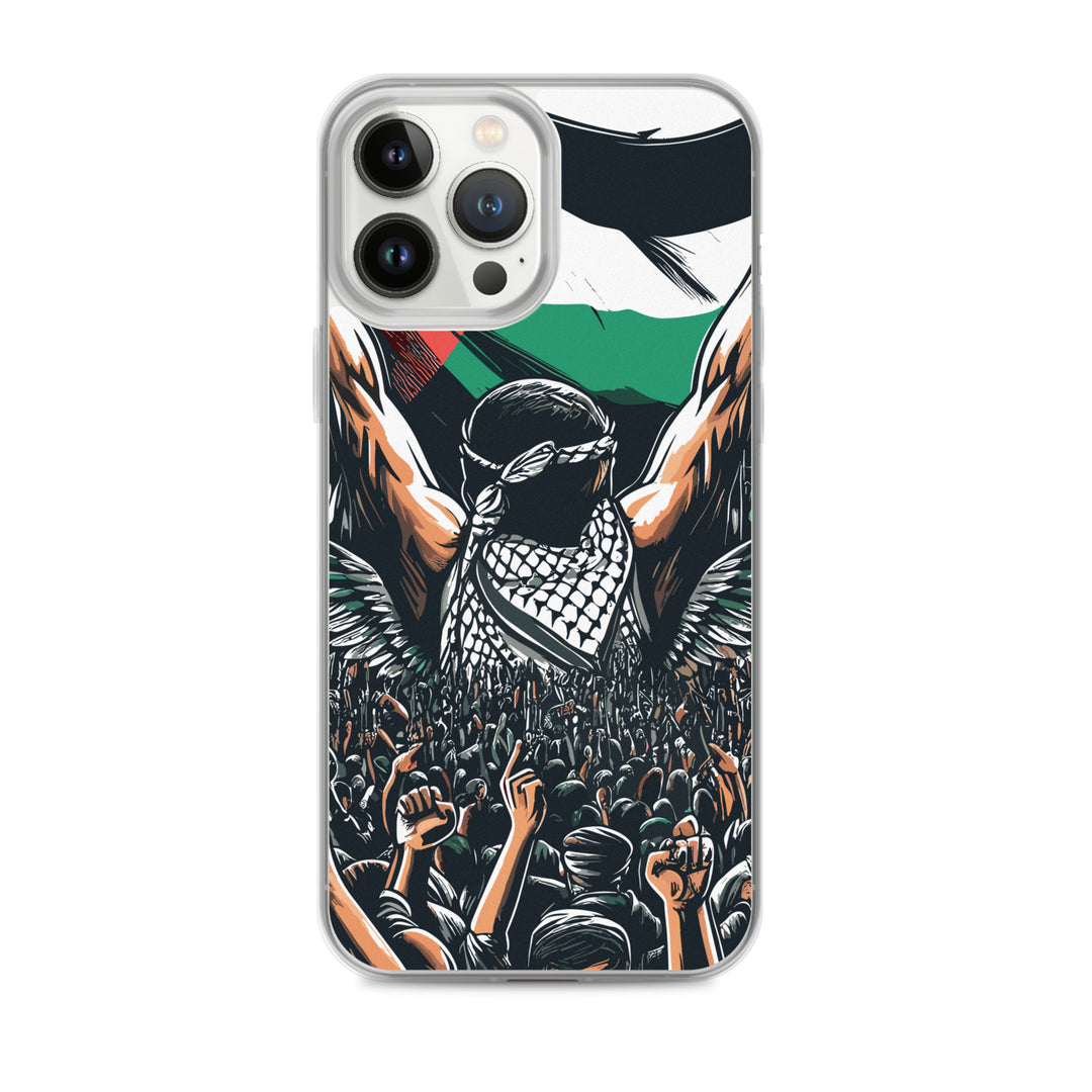 Clear Case for iPhone® - Art by Moh, iPhone iPhone 13 Pro Max Case On Phone