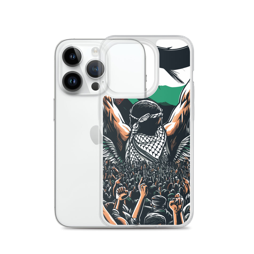 Clear Case for iPhone® - Art by Moh, iPhone iPhone 14 Pro Case With Phone