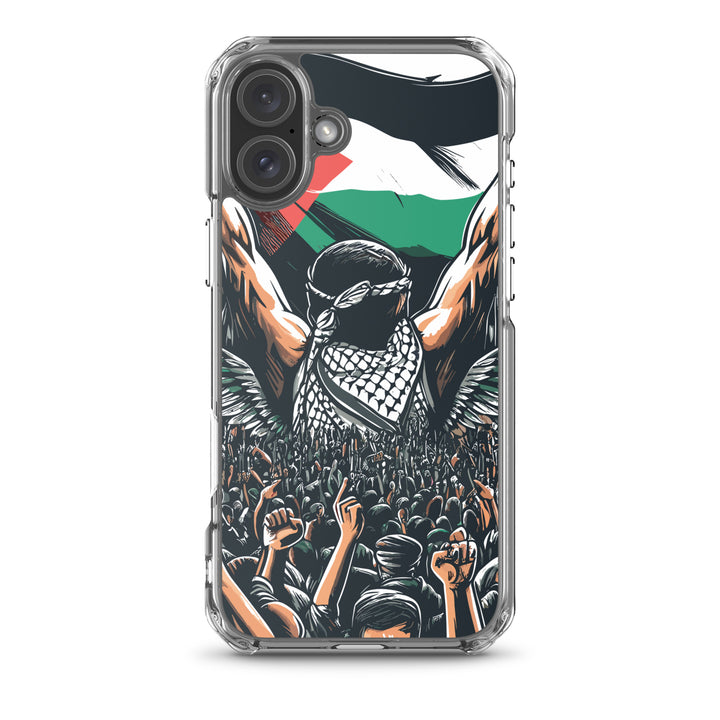 Clear Case for iPhone® - Art by Moh, iPhone iPhone 16 Plus Case On Phone