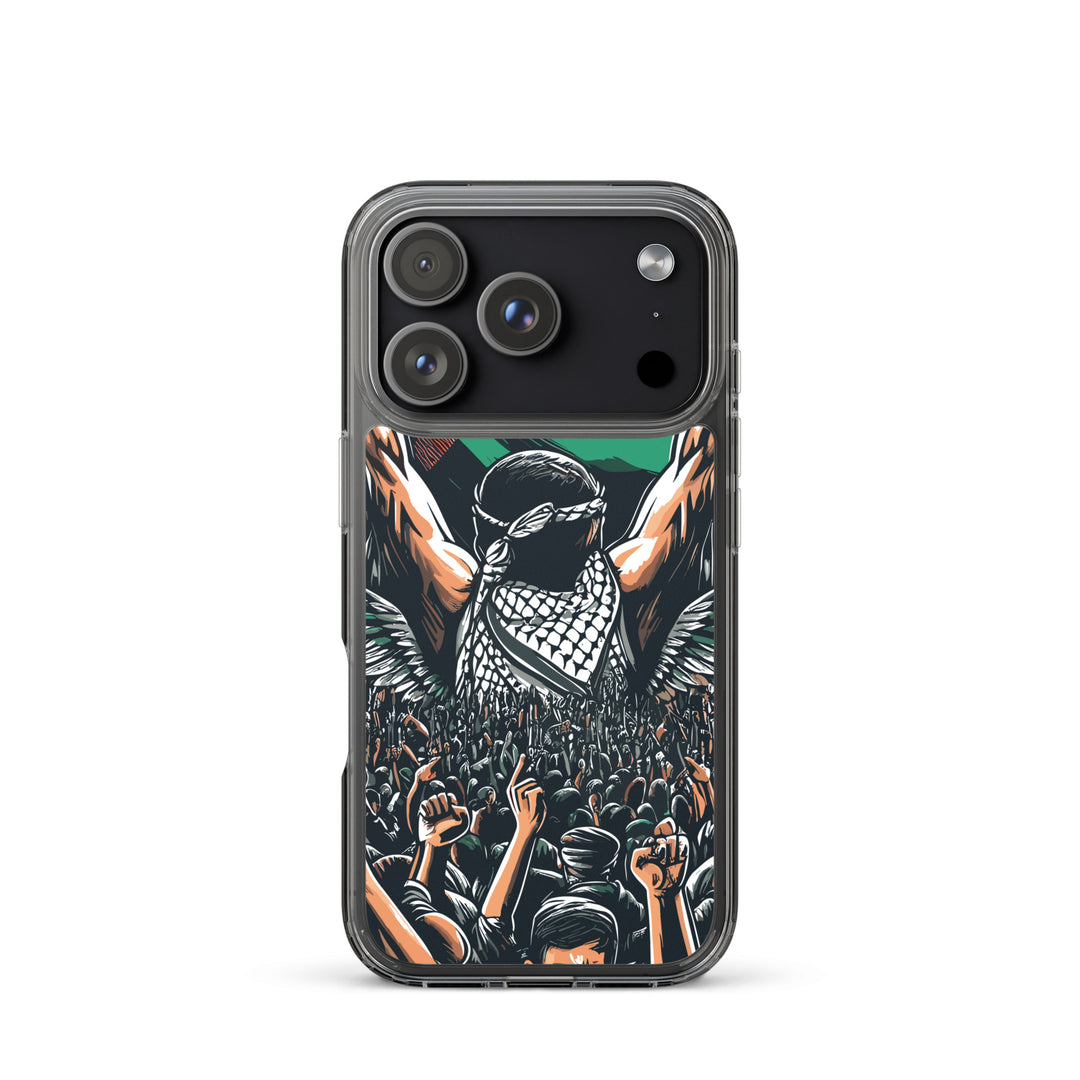 Clear Case for iPhone® - Art by Moh, iPhone iPhone 17 Pro Case On Phone